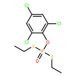 Phosphorodithioic acid, S,S-diethyl O-(2,4,6-trichlorophenyl) ester