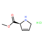 1H-Pyrrole-2-carboxylicacid, 2,5-dihydro-, methyl ester, hydrochloride (1:1), (2S)-