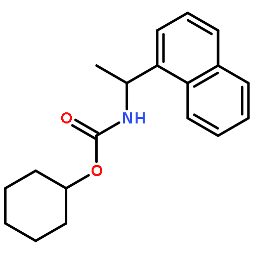 Carbamic acid, [1-(1-naphthalenyl)ethyl]-, cyclohexyl ester