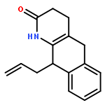 Benzo[g]quinolin-2(1H)-one, 3,4,5,10-tetrahydro-10-(2-propenyl)-