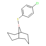 9-Borabicyclo[3.3.1]nonane, 9-[(4-chlorophenyl)thio]-