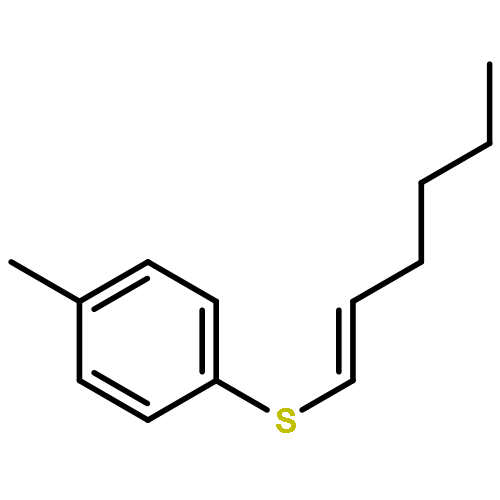 Benzene, 1-[(1E)-1-hexenylthio]-4-methyl-