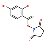 2,5-Pyrrolidinedione, 1-[(2,4-dihydroxybenzoyl)oxy]-