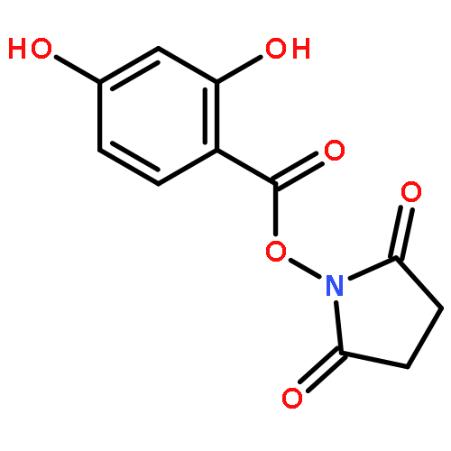 2,5-Pyrrolidinedione, 1-[(2,4-dihydroxybenzoyl)oxy]-