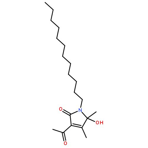 3-acetyl-1-dodecyl-5-hydroxy-4,5-dimethyl-1,5-dihydro-2H-pyrrol-2-one