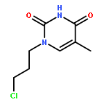 2,4(1H,3H)-Pyrimidinedione, 1-(3-chloropropyl)-5-methyl-