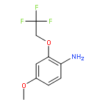 Benzenamine, 4-methoxy-2-(2,2,2-trifluoroethoxy)-