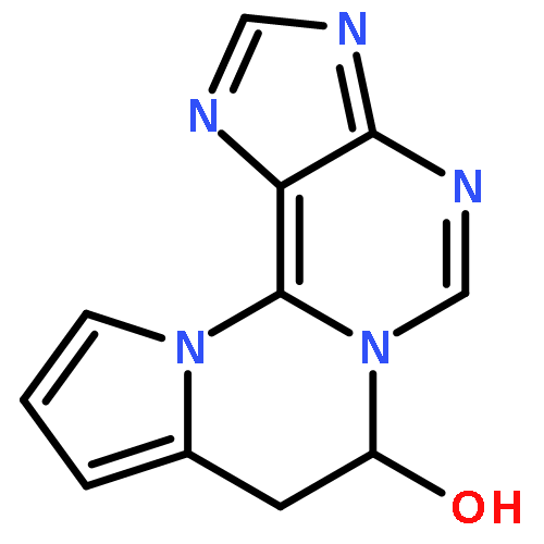 Pyrrolo[1',2':3,4]pyrimido[2,1-i]purin-7-ol, 7,8-dihydro-