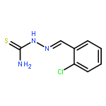 HYDRAZINECARBOTHIOAMIDE, 2-[(2-CHLOROPHENYL)METHYLENE]-, (E)-