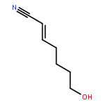 2-Heptenenitrile, 7-hydroxy-, (2E)-