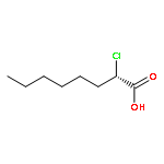 OCTANOIC ACID, 2-CHLORO-, (2S)-