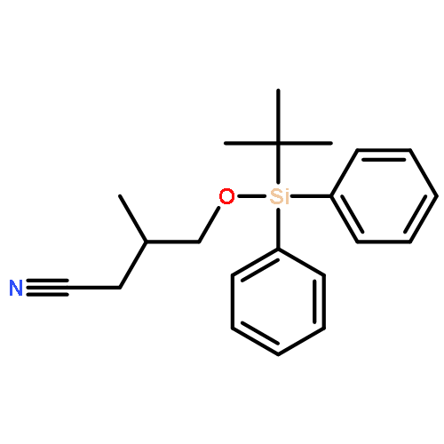 Butanenitrile, 4-[[(1,1-dimethylethyl)diphenylsilyl]oxy]-3-methyl-, (3R)-