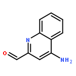 2-Quinolinecarboxaldehyde, 4-amino-