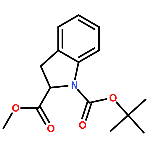 1H-Indole-1,2-dicarboxylicacid, 2,3-dihydro-, 1-(1,1-dimethylethyl) 2-methyl ester