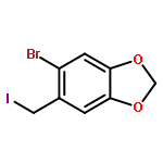 1,3-Benzodioxole, 5-bromo-6-(iodomethyl)-