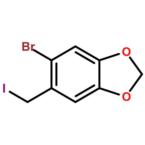 1,3-Benzodioxole, 5-bromo-6-(iodomethyl)-