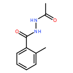 Benzoic acid, 2-methyl-, 2-acetylhydrazide