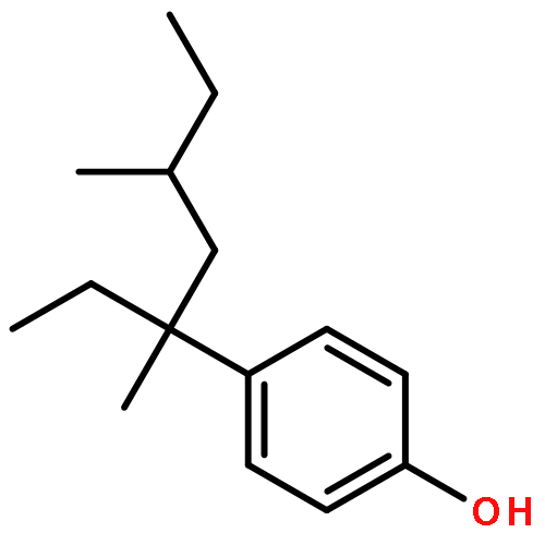 Phenol, 4-(1-ethyl-1,3-dimethylpentyl)-