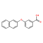 Benzoic acid, 3-(2-naphthalenyloxy)-