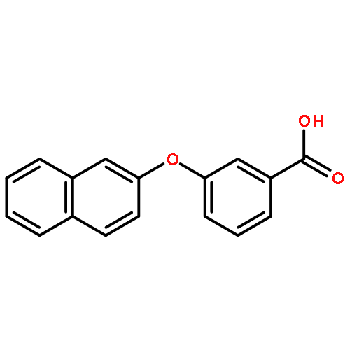 Benzoic acid, 3-(2-naphthalenyloxy)-