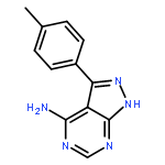 1H-Pyrazolo[3,4-d]pyrimidin-4-amine, 3-(4-methylphenyl)-