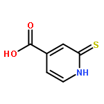 4-Pyridinecarboxylicacid, 1,2-dihydro-2-thioxo-