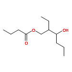 Butanoic acid,2-ethyl-3-hydroxyhexyl ester