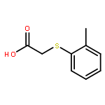 2-(o-Tolylthio)acetic acid