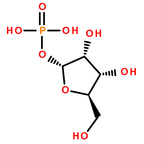 α-D-ribofuranosyl phosphate, free acid