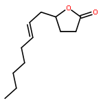 2(3H)-Furanone,dihydro-5-(2Z)-2-octen-1-yl-