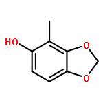 1,3-Benzodioxol-5-ol, 4-methyl-