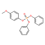 Phosphoric acid, 4-methoxyphenyl diphenyl ester
