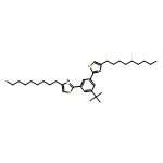 Thiazole, 2,2'-[5-(1,1-dimethylethyl)-1,3-phenylene]bis[4-nonyl-