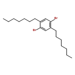 Benzene, 1,4-dibromo-2,5-diheptyl-