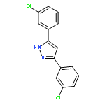 1H-Pyrazole, 3,5-bis(3-chlorophenyl)-