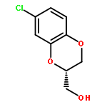 1,4-Benzodioxin-2-methanol, 7-chloro-2,3-dihydro-, (S)-