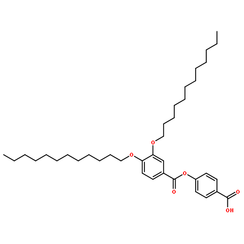 Benzoic acid, 3,4-bis(dodecyloxy)-, 4-carboxyphenyl ester