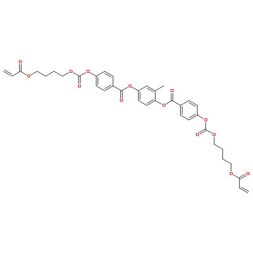 2-methyl-1,4-phenylene bis(4-(((4-(acryloyloxy)butoxy)carbonyl)oxy)benzoate)