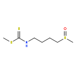 Carbamodithioic acid, [4-(methylsulfinyl)butyl]-, methyl ester