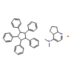 Iron, [(4a,5,6,7,7a-h)-4-(dimethylamino)-4aH-cyclopenta[b]pyridin-4a-yl][(1,2,3,4,5-h)-1,2,3,4,5-pentaphenyl-2,4-cyclopentadien-1-yl]-,stereoisomer (9CI)