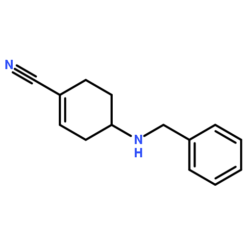 1-Cyclohexene-1-carbonitrile, 4-[(phenylmethyl)amino]-