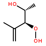 4-Penten-2-ol, 3-hydroperoxy-4-methyl-, (2R,3S)-