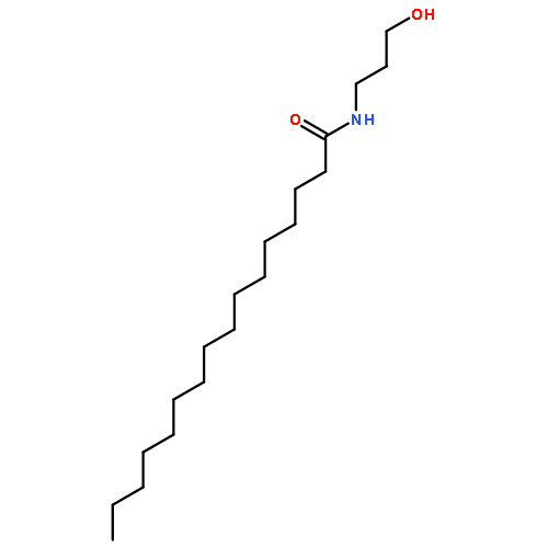 Hexadecanamide, N-(3-hydroxypropyl)-