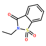 1,2-Benzisothiazol-3(2H)-one,2-ethyl-, 1,1-dioxide