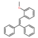 Benzene, 1-(2,2-diphenylethenyl)-2-methoxy-