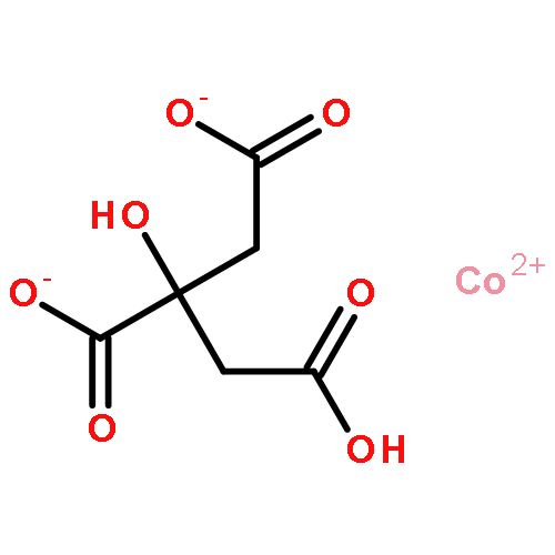 1,2,3-Propanetricarboxylicacid, 2-hydroxy-, cobalt(2+) salt (1:1)