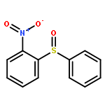 Benzene, 1-nitro-2-(phenylsulfinyl)-