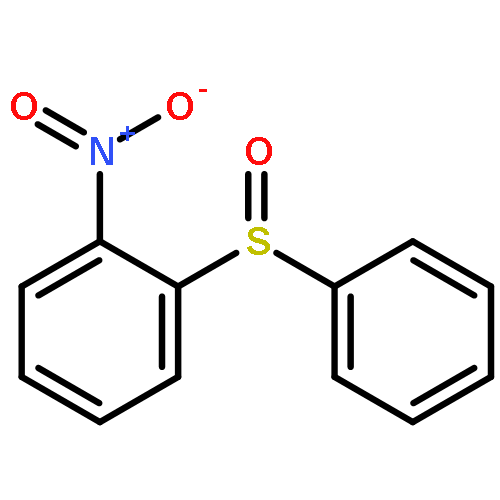 Benzene, 1-nitro-2-(phenylsulfinyl)-