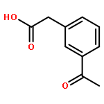 Benzeneacetic acid, 3-acetyl-