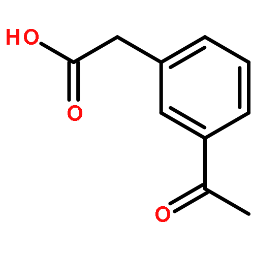 Benzeneacetic acid, 3-acetyl-